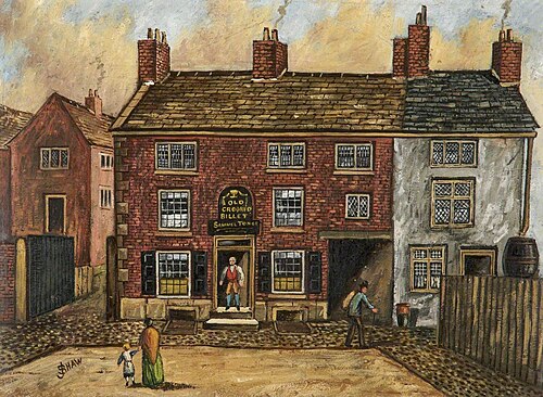 The 'Old Crooked Billet' Inn, The Wylde, Bury, , James 'Clock' Shaw
