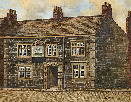 Old 'Ship Inn', Bury Bridge, Bury, , James 'Clock' Shaw