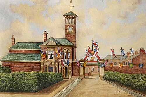 Lord Derby’s Works, Redvales, Bury, 1893, , James 'Clock' Shaw