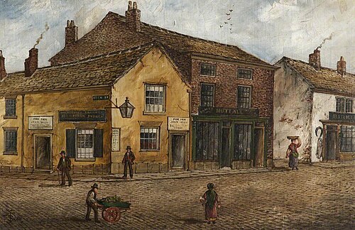 'Fox Inn', Eden Street, Bury, , James 'Clock' Shaw