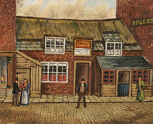 The 'Old Thatched House' Tavern, Rock Street, Bury, , James 'Clock' Shaw