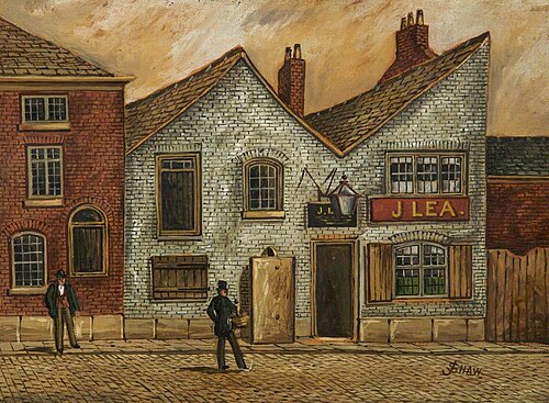 'Lea’s' Public House, Bury, , James 'Clock' Shaw
