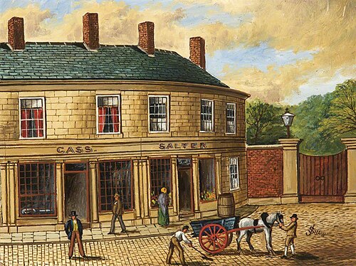 Rectory Gates, Bury, 1860, , James 'Clock' Shaw