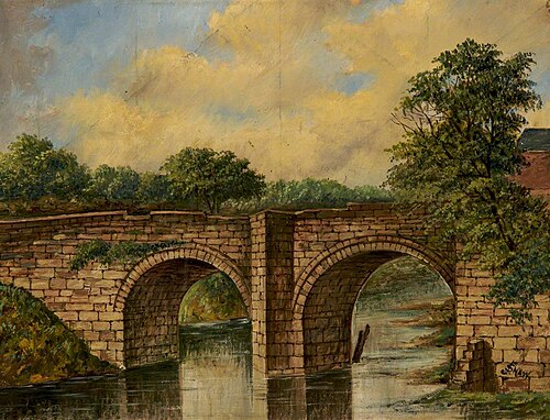 Old Blackford Bridge, Bury, , James 'Clock' Shaw