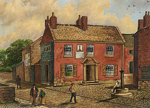 Littlewood Cross, Bury, , James 'Clock' Shaw