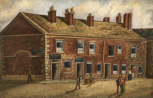 Old Moss Lane, Bury, 1860, , James 'Clock' Shaw