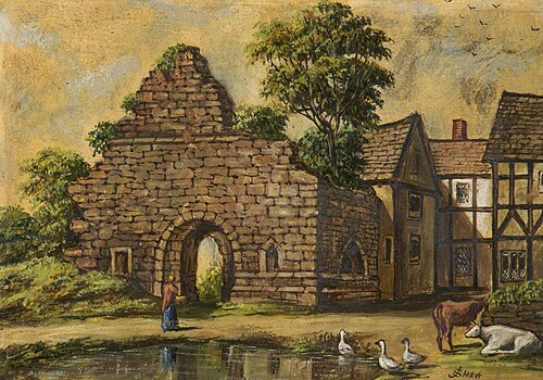 Radcliffe Old Tower, 1830, , James 'Clock' Shaw