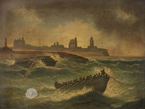 Going to the Wreck, 1875, James 'Putty' Garbutt