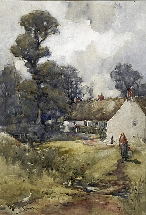 Stevenson's Birth-Place, , Andrew Archer Gamley