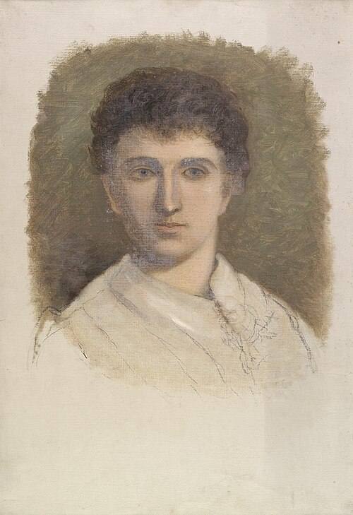 Portrait of a woman, 1880, Sarah A. Doidge