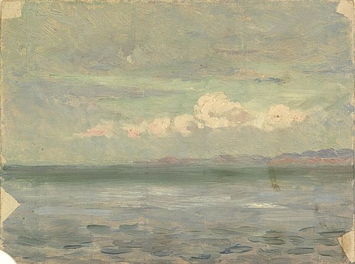 Sea and sky, 1880, Sarah A. Doidge