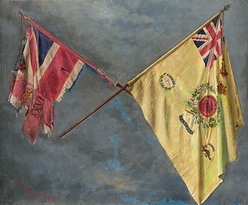 Colours of the 26th, 1887, James Allanson Cull