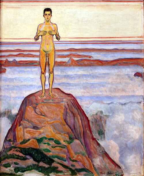 Le regard dans l'infini, 1903, Ferdinand Hodler