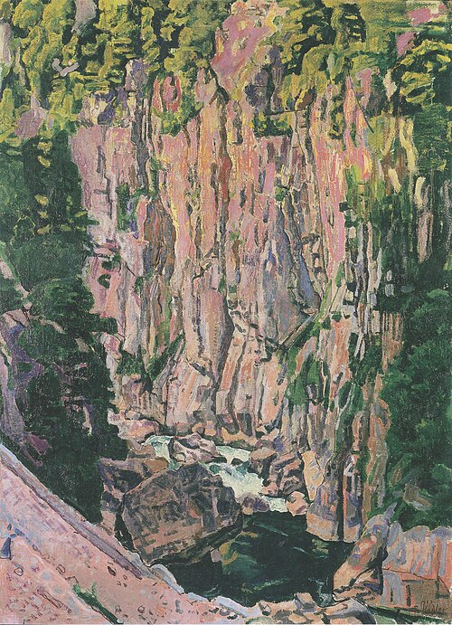 Aareschlucht, 1907, Ferdinand Hodler