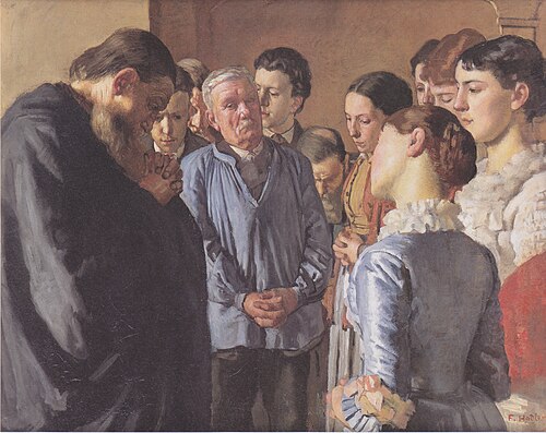Devotion, 1882, Ferdinand Hodler