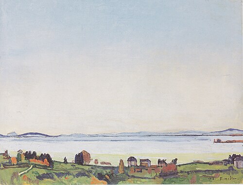Der Genfersee von Lausanne aus, 1912, Ferdinand Hodler