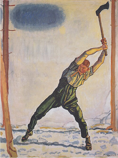 The Woodcutter, 1910, Ferdinand Hodler
