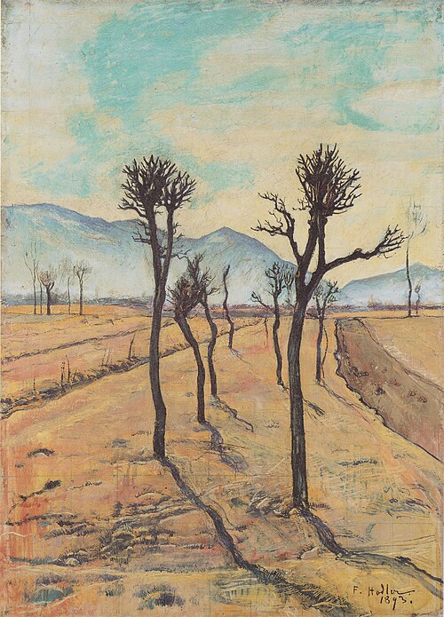 Kahle Bäume im Tessin, , Ferdinand Hodler