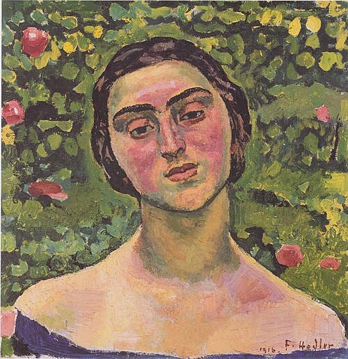 Bildnis Laetitia Raviola, 1916, Ferdinand Hodler
