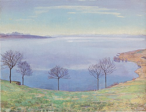 Der Genfersee von Chexbres aus, 1898, Ferdinand Hodler