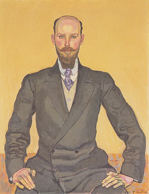 Bildnis Willy Russ, 1911, Ferdinand Hodler