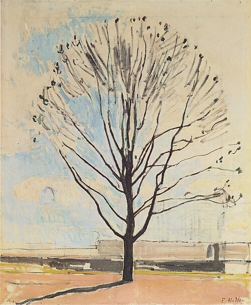 Der kahle Baum, 1917, Ferdinand Hodler