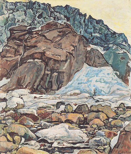 Der Grindelwaldgletscher, 1912, Ferdinand Hodler