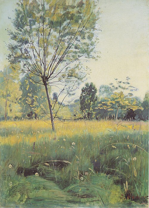 Die goldene Aue, 1890, Ferdinand Hodler
