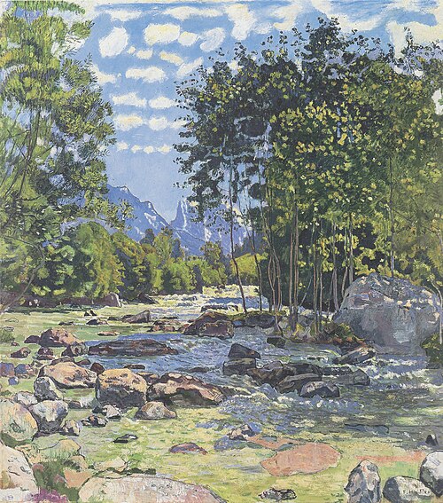 Die Schwarze Lütschine, 1905, Ferdinand Hodler