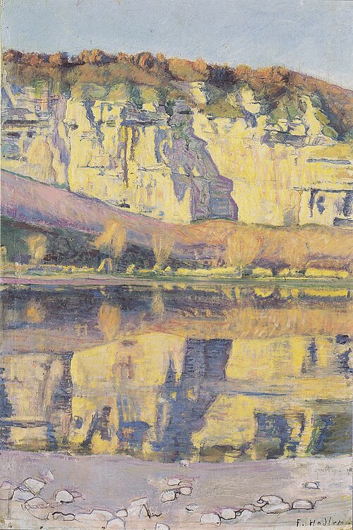 Partie an der Rhone, 1891, Ferdinand Hodler