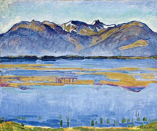 Der Montanasee, 1915, Ferdinand Hodler