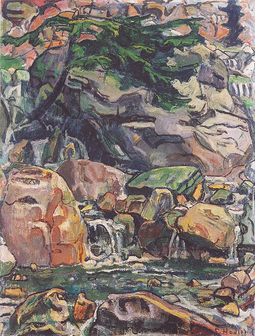 Bergbach bei Beatenberg, 1910, Ferdinand Hodler