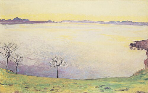 Genfersee von Chexbres aus, 1911, Ferdinand Hodler