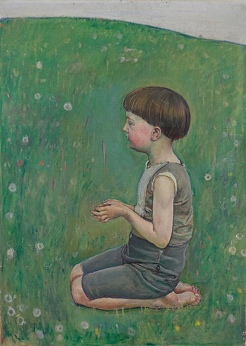 Anbetung, 1893, Ferdinand Hodler