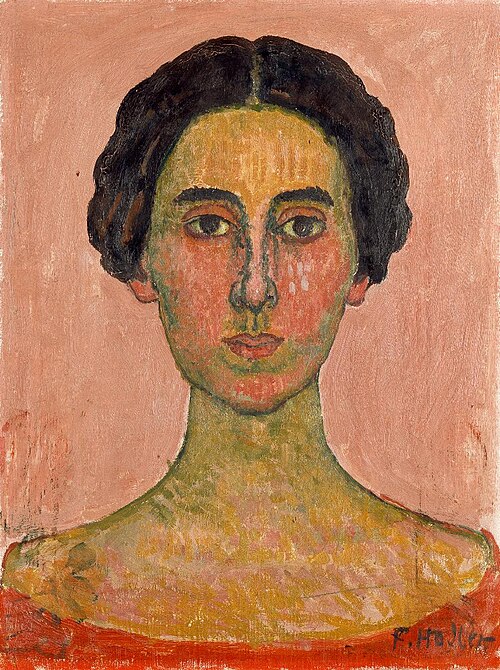 Portrait of Valentine Godé-Darel, 1912, Ferdinand Hodler