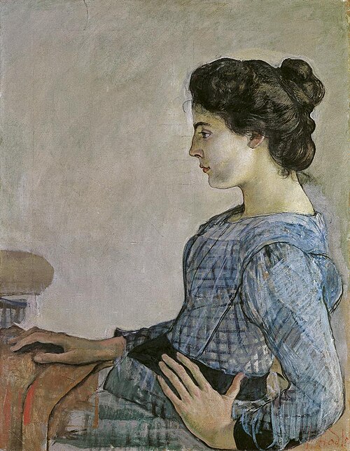 Bildnis Hélène Weiglé, 1896, Ferdinand Hodler