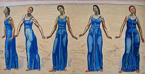 Blick ins Unendliche, 1916, Ferdinand Hodler