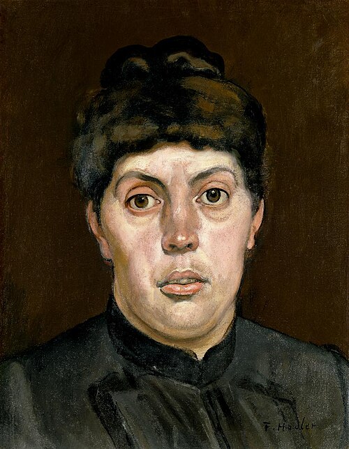 Bildnis Augustine Dupin, 1888, Ferdinand Hodler