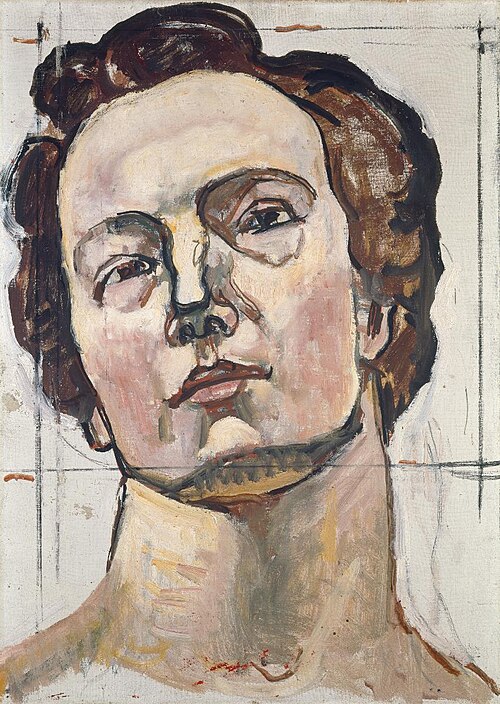 Blick ins Unendliche. Kopfstudie, 1915, Ferdinand Hodler
