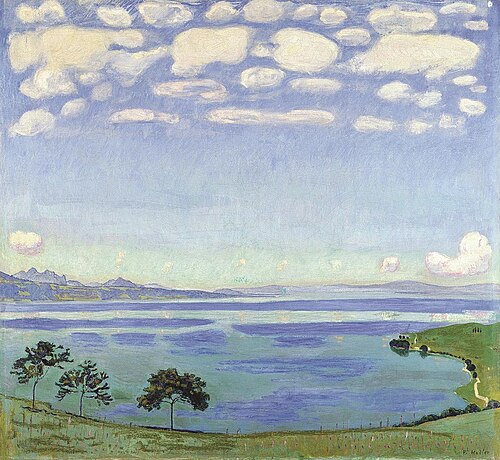 Genfersee von Chexbres aus, 1905, Ferdinand Hodler