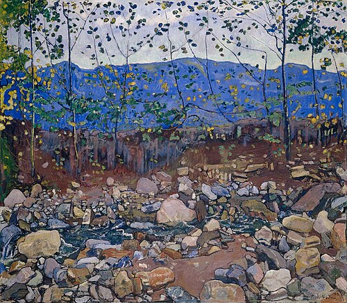 Waldbach bei Leissigen, 1904, Ferdinand Hodler