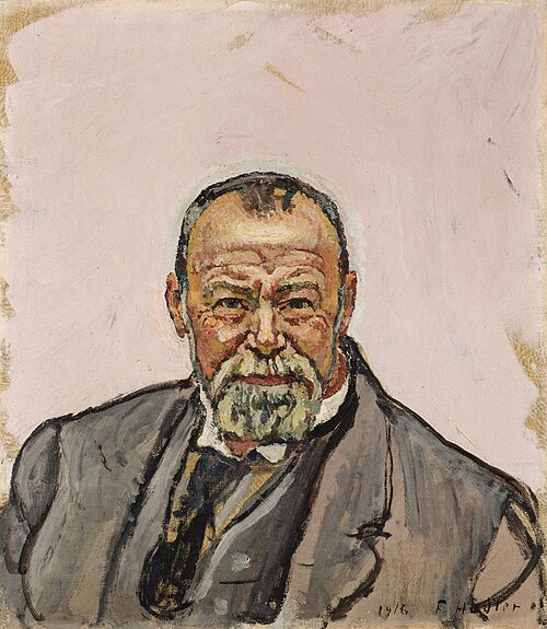Selbstbildnis, 1916, Ferdinand Hodler