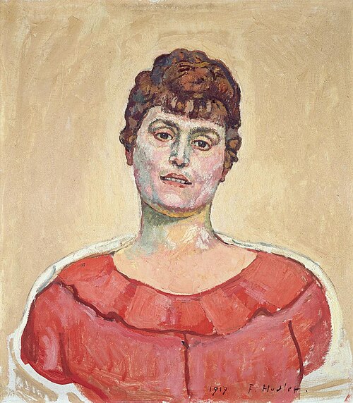 Bildnis Alice Vautier-Rutty, 1917, Ferdinand Hodler