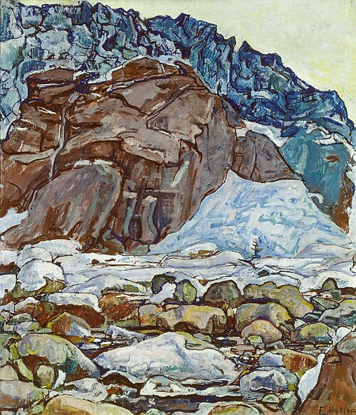Der Grindelwaldgletscher, 1911, Ferdinand Hodler