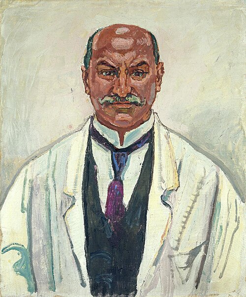 Bildnis Professor Beuttner, 1917, Ferdinand Hodler