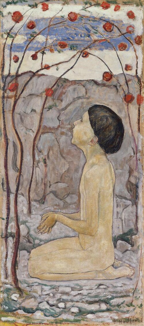 Anbetung, 1893, Ferdinand Hodler