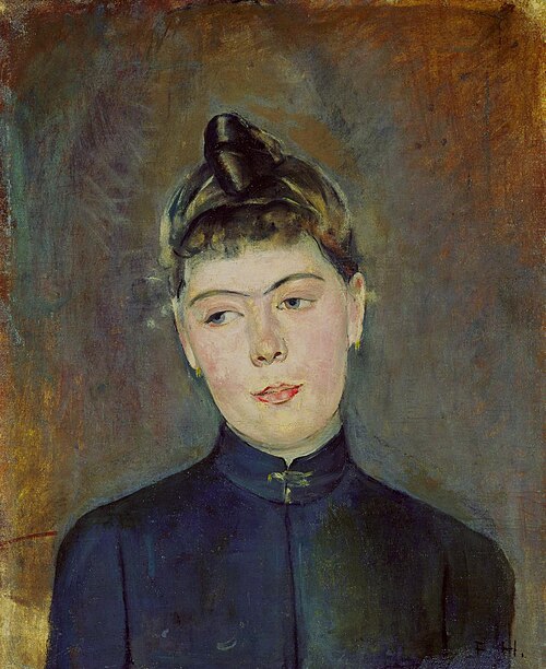 Bildnis Bertha Stucki, 1887, Ferdinand Hodler
