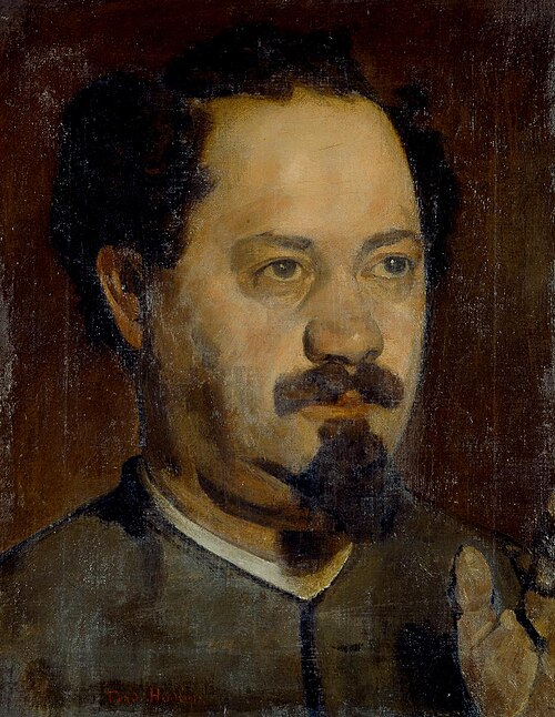 Bildnis Friedrich Neukomm, 1875, Ferdinand Hodler
