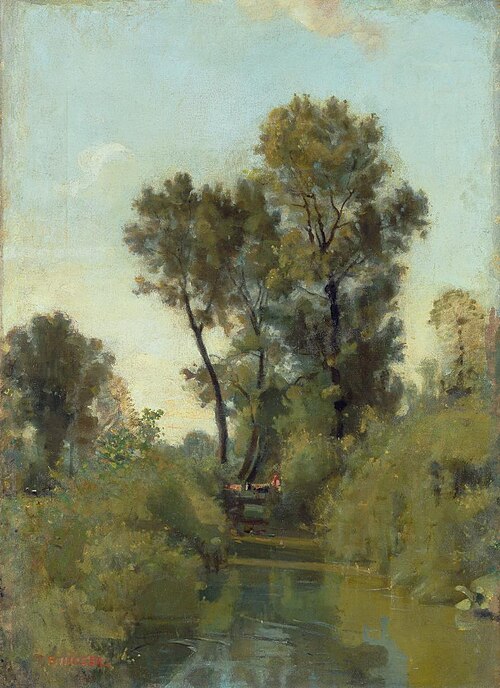 Mühlebach bei Langenthal, 1876, Ferdinand Hodler