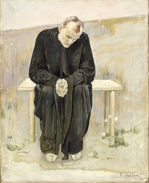 The Disillusioned One, 1892, Ferdinand Hodler